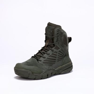 Green suede leather with KPU military boots M-A-2703